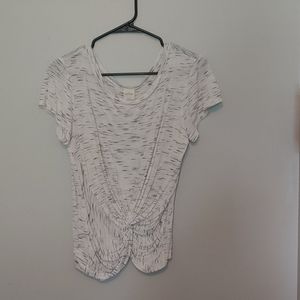 Stitch fix Kaileigh Medium white and gray shirt